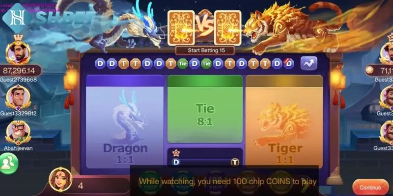 Định nghĩa cơ bản về Rồng Hổ Online