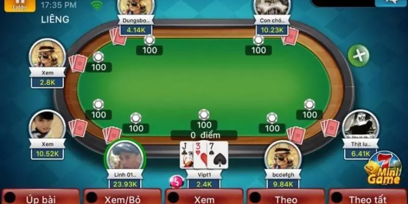 Tổng hợp các tính năng để chơi bài Liêng