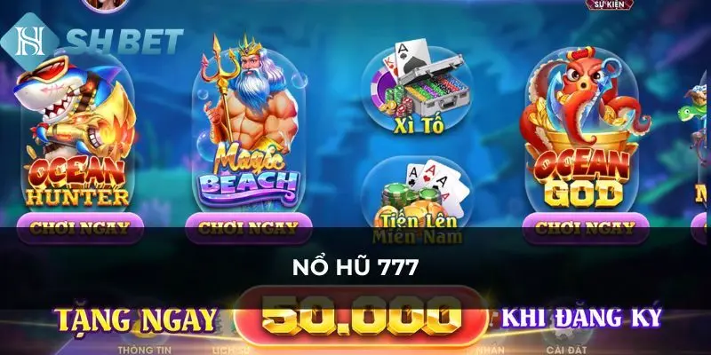 Tính năng nổi trội trong slot nổ hũ 777