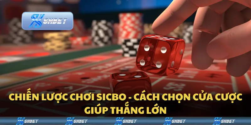 Chiến lược chơi sicbo - cách chọn cửa cược giúp thắng lớn