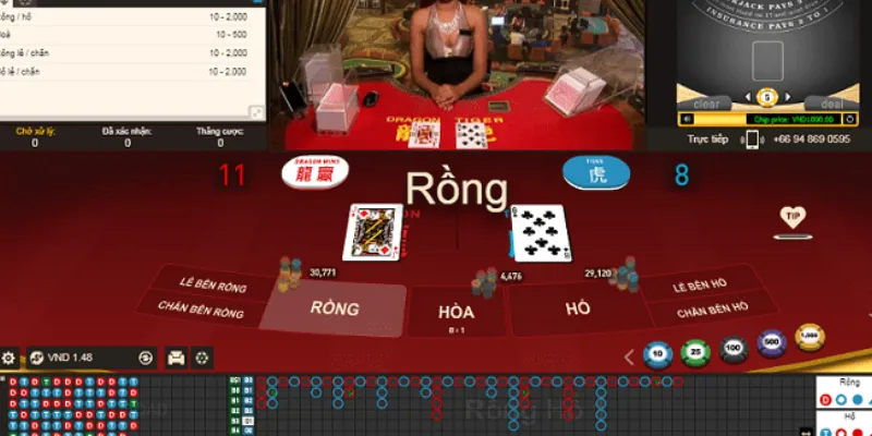 Tìm hiểu về trò chơi Rồng Hổ