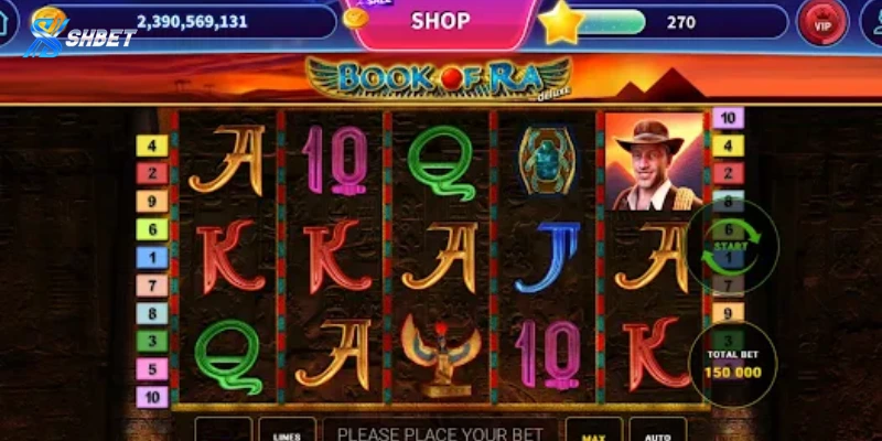 Một số biểu tượng và phần thưởng trong Book of Ra