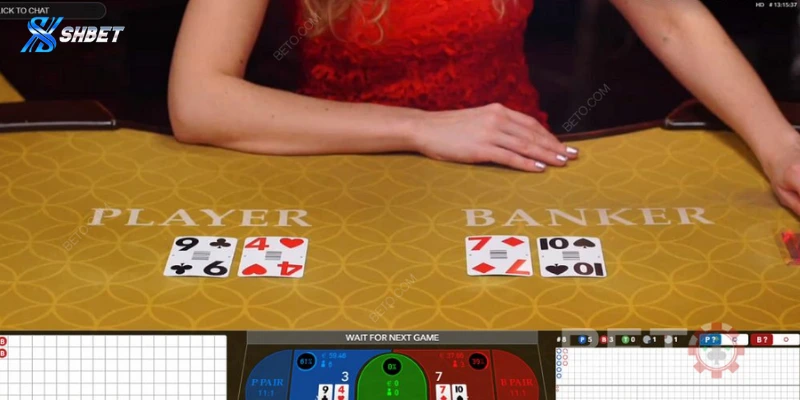 Chi tiết cách đặt cược Live Baccarat